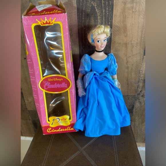Disney Other - Disney Princess Cinderella Porcelain 16" vintage doll Limited Edition 1998